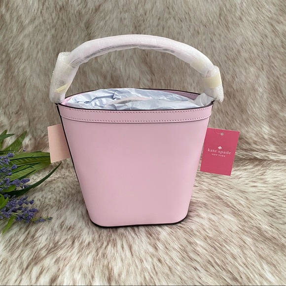 Kate Spade Pippa Flock Party Small Bucket Bag - Picture 2 of 6